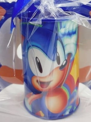 Kit lembrancinhas sonic
