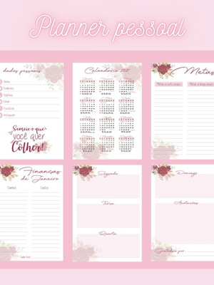 Arte digital para planner permanente