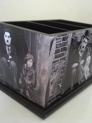 Porta controle remoto chaplin