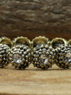 Pulseira de strass bijuterias acessorios femininos