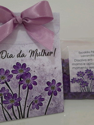 Escalda pés dia da mulher