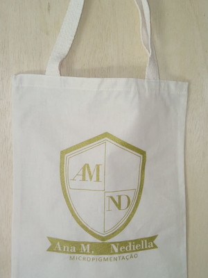 Sacola ecobag 30x35 +silk 1 cor