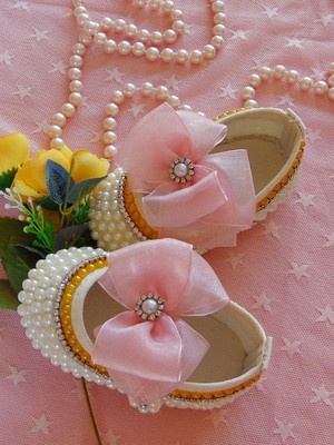 Sapatinhos com pérolas