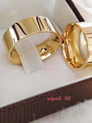 Alianças de casamento baratas moeda antiga 10 mm