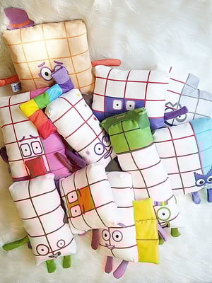 Kit bonecos number blocks simples | n11 ao n20