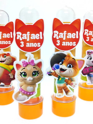 Tubete personalizado 44 gatos