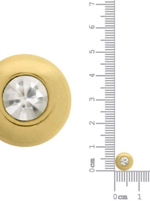Passador strass dourado (acima de 10 unid)