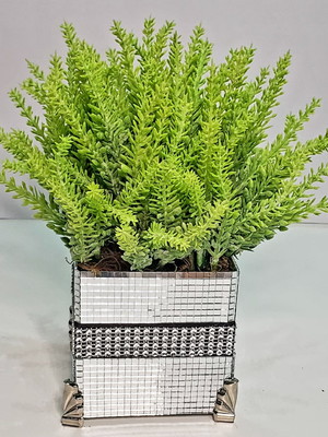 Cachepot espelhado