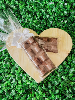 Barra de chocolate recheada com nutella