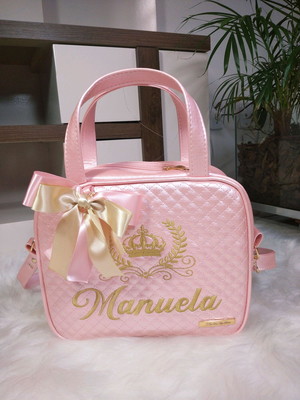 Frasqueira térmica personalizada para menina