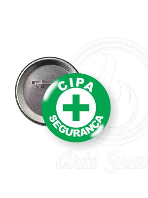 Botton cipa segurança 4,5 cm
