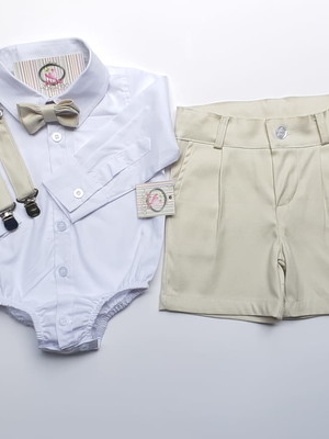Conjunto batizado menino