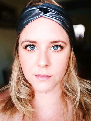 Faixa turbante adulto lamê