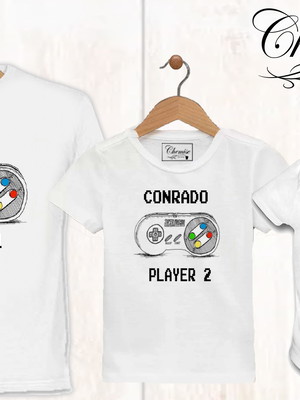 Camisetas vídeo game