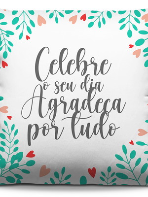 Capa de almofada celebre