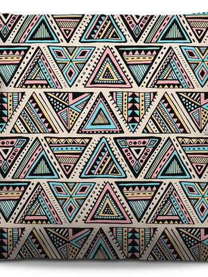 Capa de almofada tribal