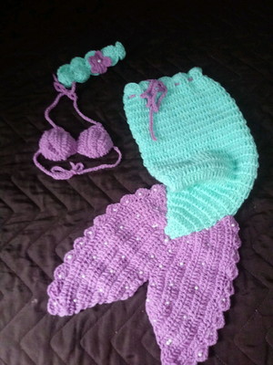 Fantasia sereia ariel newborn