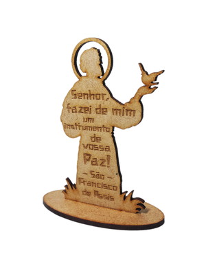 Lembrança são francisco de assis - mdf