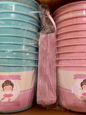 Kit cinema personalizado bailarina