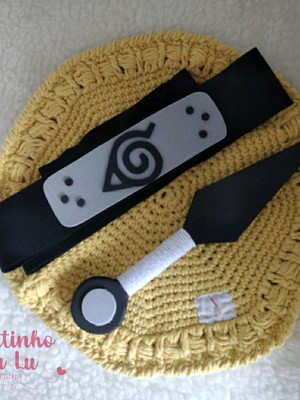 Bandana e kunai do naruto