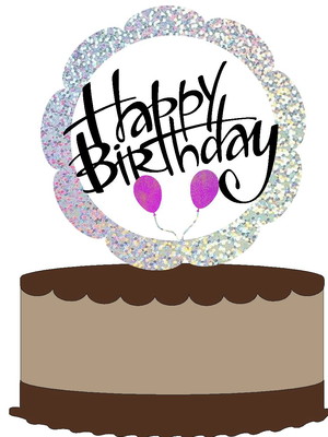 Kit com 5 arquivos de corte 05-happy birthday topo