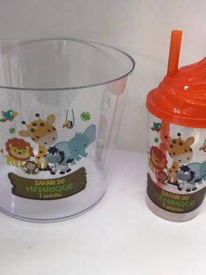 Kit balde de pipoca com copo twister 300 ml
