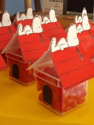Caixinha de acrílico - snoopy