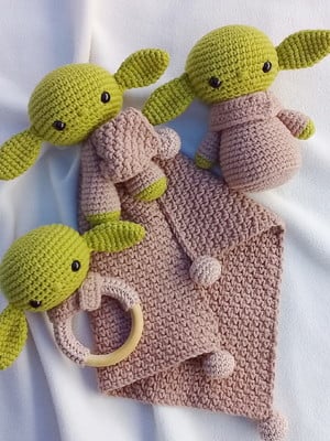 Kit boas vindas ao bebê tema yoda