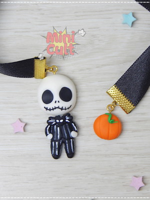 Marcador de páginas jack skellington