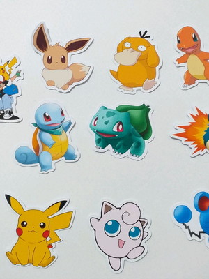 Aplique pokémon 3,5cm