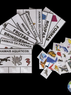 Loto de animais e companhia - kit 9
