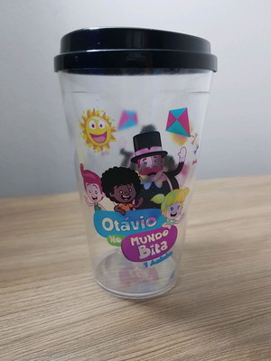 Copo twister 500ml com tampa bucks personalizado