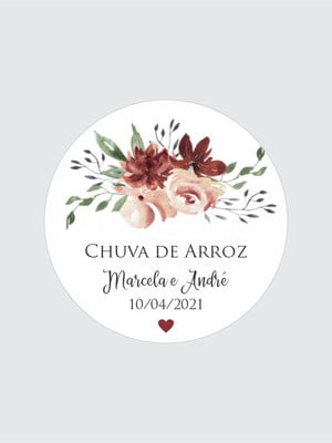 Tag para chuva de arroz