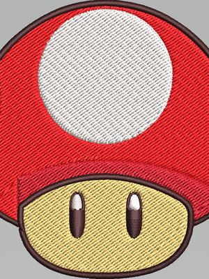 Matriz cogumelo super mario