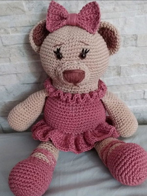 Ursinha amigurumi
