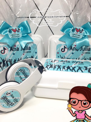 Headphone com box tik tok
