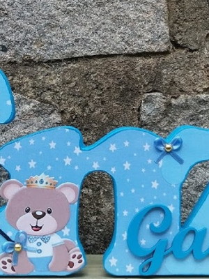 Enzo - nome em mdf personalizado