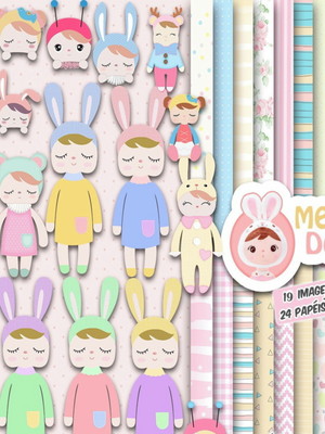 Kit digital boneca metoo doll