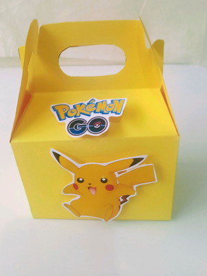 Caixa lanchinho pokémon