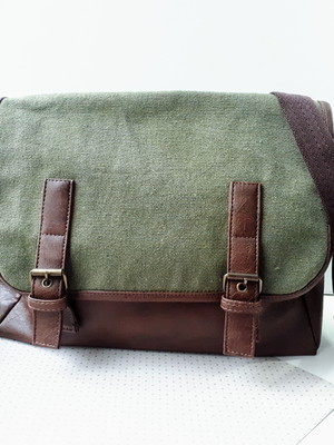 Bolsa carteiro urban green
