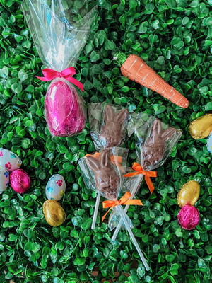 Kit caça aos ovos de pascoa com chocolate