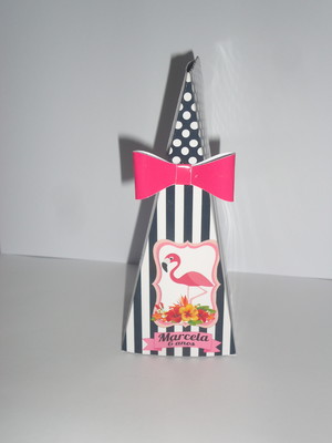 Cone triangular flamingo tropical