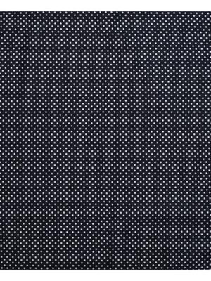 Toalha de chá 70x70cm kit 3 peças preto poá