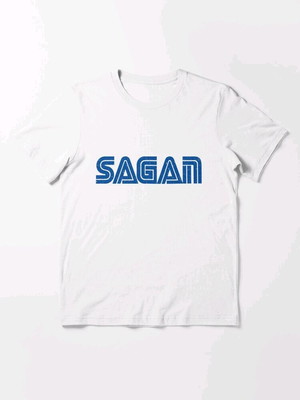 Camiseta carl sagan - sagan - pintura feita à mão!