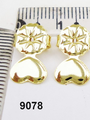 Cód. 9078 - tarraxa mágica dourado (20 pares)