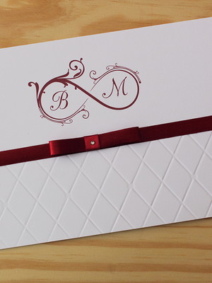 Convite casamento textura marsala relevo tx00