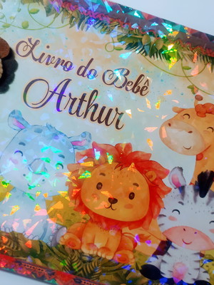 Livro do bebê safari