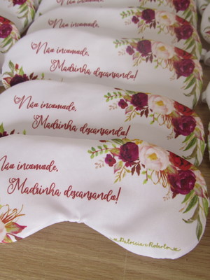 Mascara dormir madrinhas