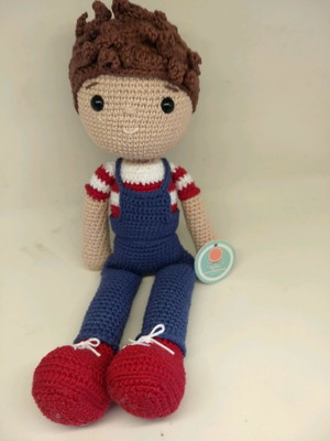 Pedrinho sítio do pica pau amarelo amigurumi