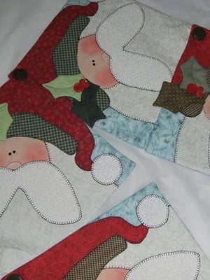 Trilho de mesa - natal